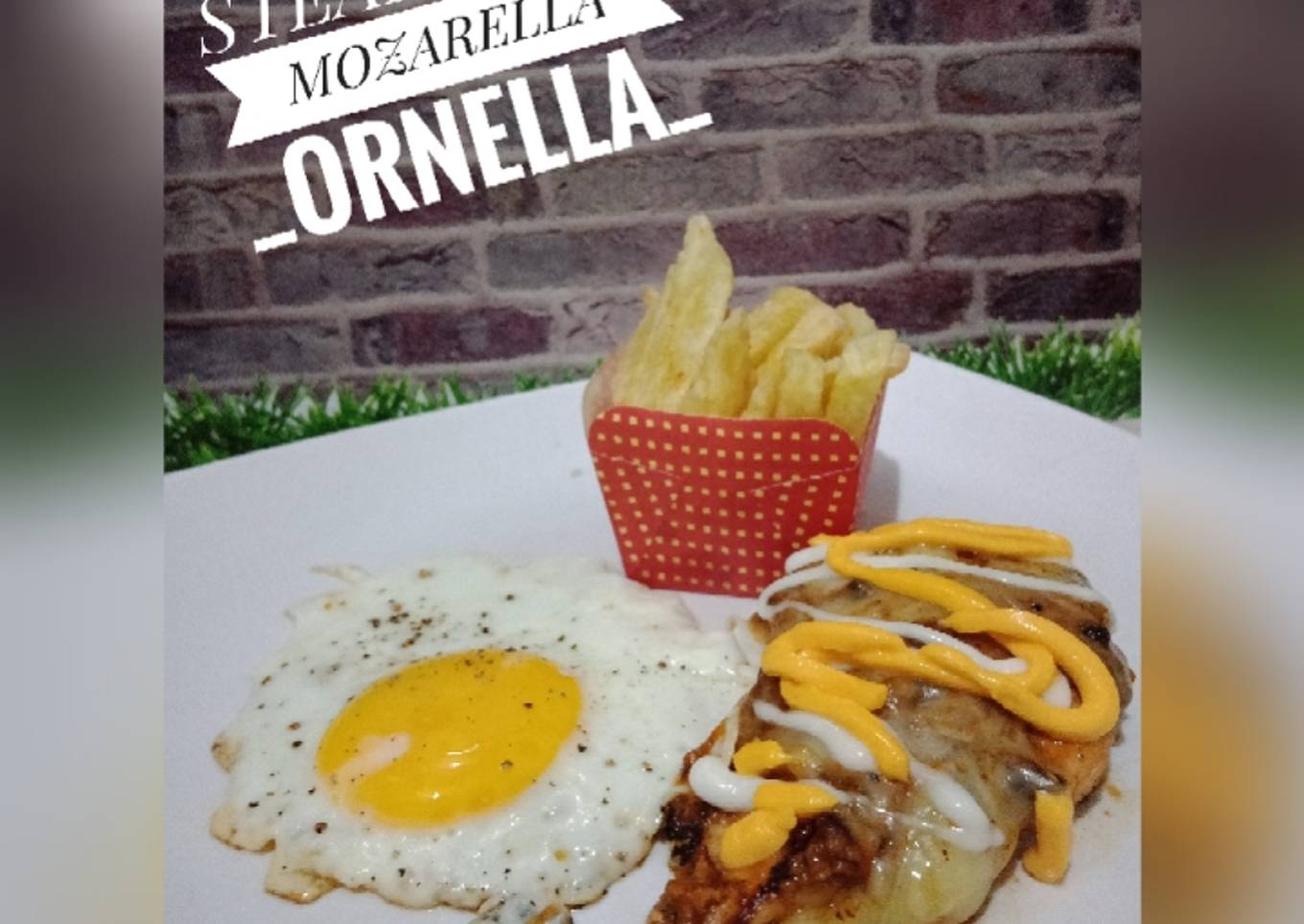 Steak Ayam Mozarella Tidak Pakai Ribet