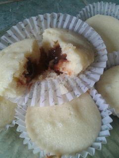 Una foto de Muffins simples con dulce de leche