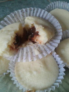 Una foto de Muffins simples con dulce de leche