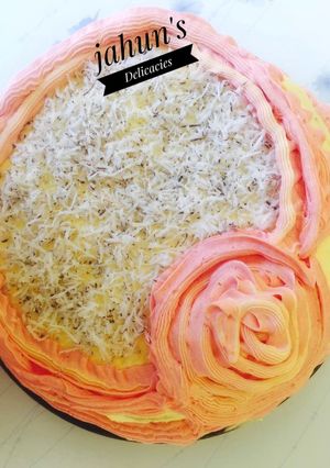 A picture of Coconut cake.