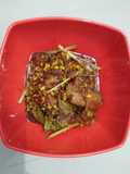Ayam jagung kecap pedas