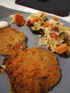 Una foto de Hamburguesa de calabaza