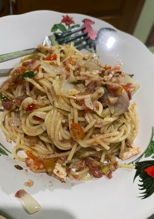 Foto resep Spaghetti Aglio Olio Kornet