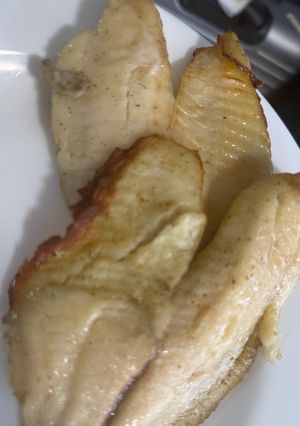 Una foto de Filete de pescado al limón (freidora de aire)
