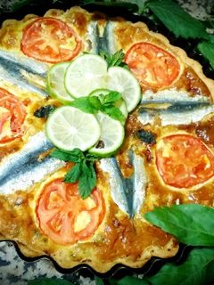 Une photo de Quiche aux sardines