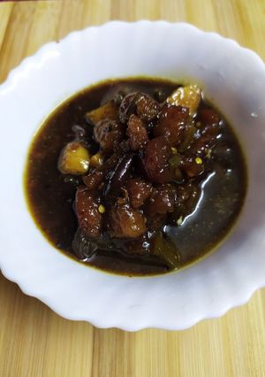 সবজি দিয়ে তেঁতুলের টক (sobji diye tetuler tok recipe in bengali) রেসিপির প্রধান ছবি