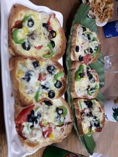 صورة لوصفة بيتزا التوست