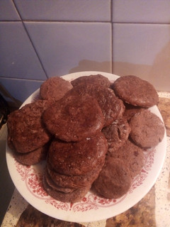 Una foto de Galletas de chocolate y naranja