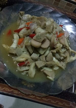 Foto resep Tumis jamur sosis bakso
