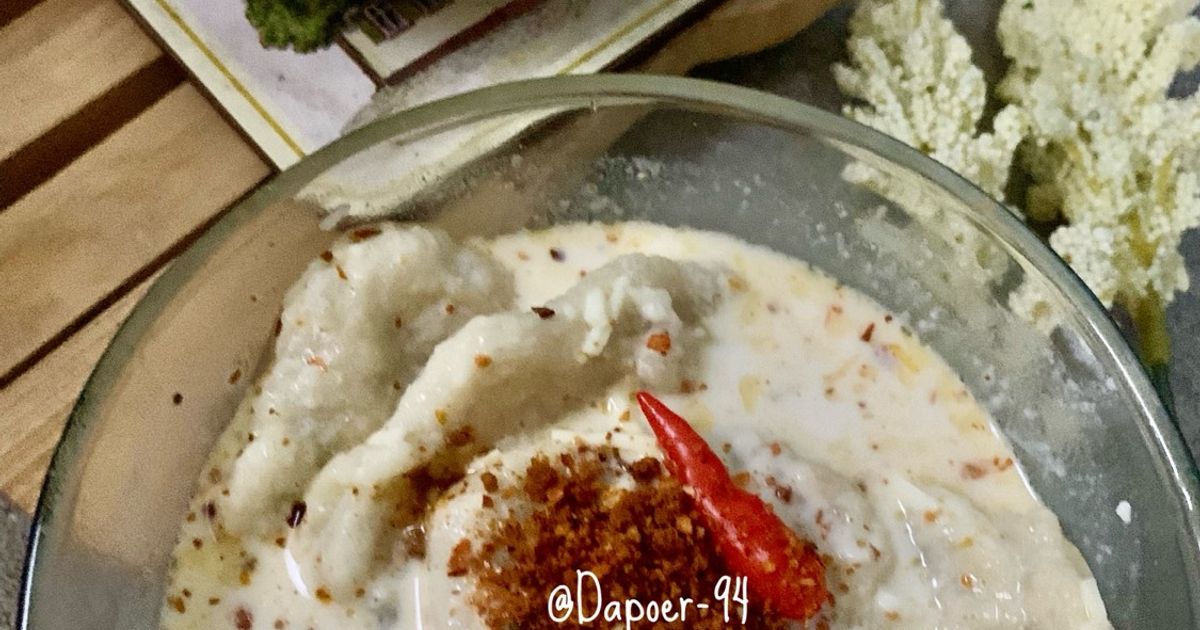 Cireng kuah Keju creamy