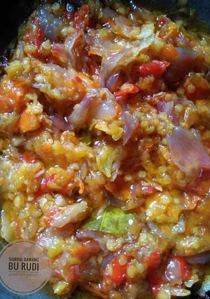 Foto resep Sambal Bawang Ala Bu Rudi (#PR_RecookMasakanPedas)