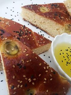 صورة لوصفة خبز الزيتون