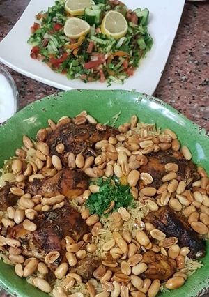 صورة لوصفة رز مبهر ودجاج مشوي