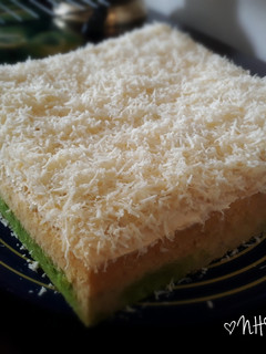Foto resep Bolu Lapis Pandan Keju Kukus (double cheese)