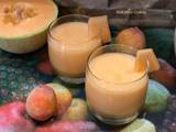 Cantaloupe Apricot Smoothie – No Sugar Summer Drink