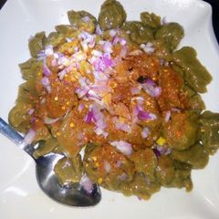 A picture of Flour bean dumplings.