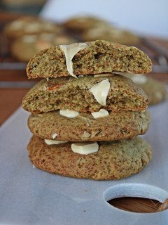 Una foto de Galletas de té matcha