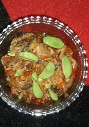 Foto resep Tumis rebon pete