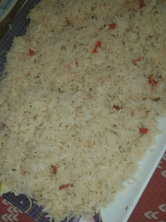 A picture of Carrot pulao.