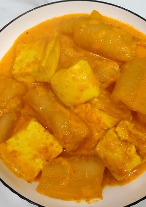Foto resep Gulai Kikil Tahu Pedas