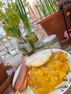 Una foto de Pisto manchego a lo Leddy