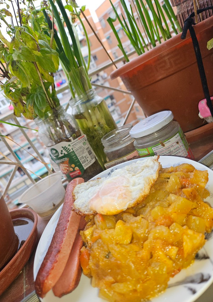 Una foto de Pisto manchego a lo Leddy