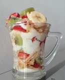 Tutifruti con crema de limón