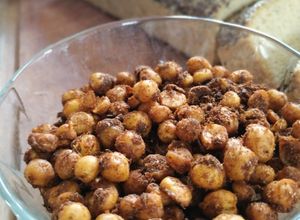 Una foto de Snack de garbanzos salados