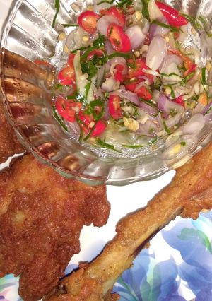 Foto resep 8. Ayam Goreng Krispi Sambel Matah