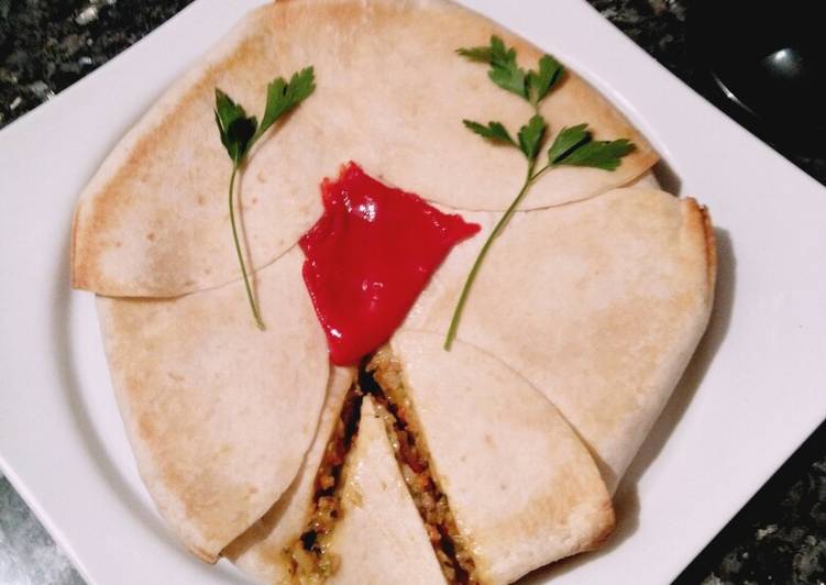 Tarta de carne y verdura