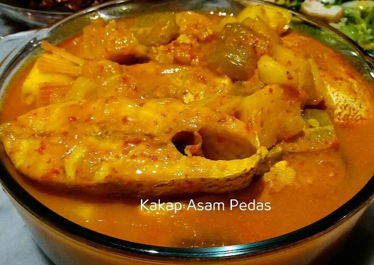 Resep Kakap Asam Pedas Lezat