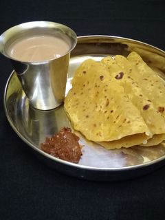 साबूदाना पराठा रेसिपी मुख्य फोटो