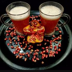A picture of Pomegranate juice.
