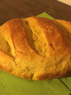 Sütőtökös házi kenyér recept fotója