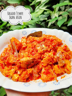 Foto resep Balado Tempe Ikan Asin