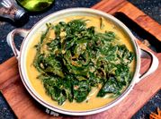 Gambar pucuk ubi gulai hijau