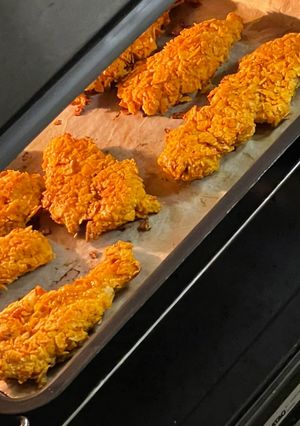 Una foto de Pollo con Doritos