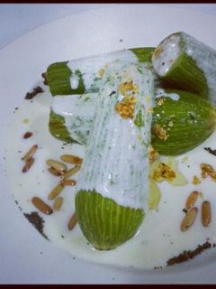 صورة لوصفة محشي كوسة باللبن