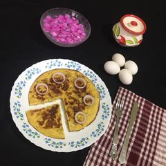 A picture of Vegetable Omelette.