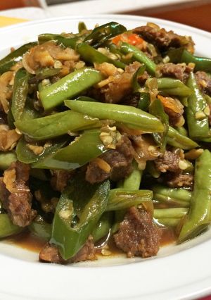 Foto resep Sapi Tumis Cabe Ijo
