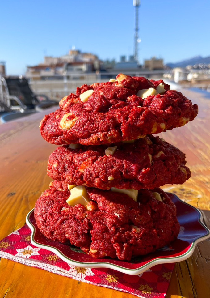 Una foto de Red Velvet Cookies