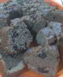 Budín de algarroba