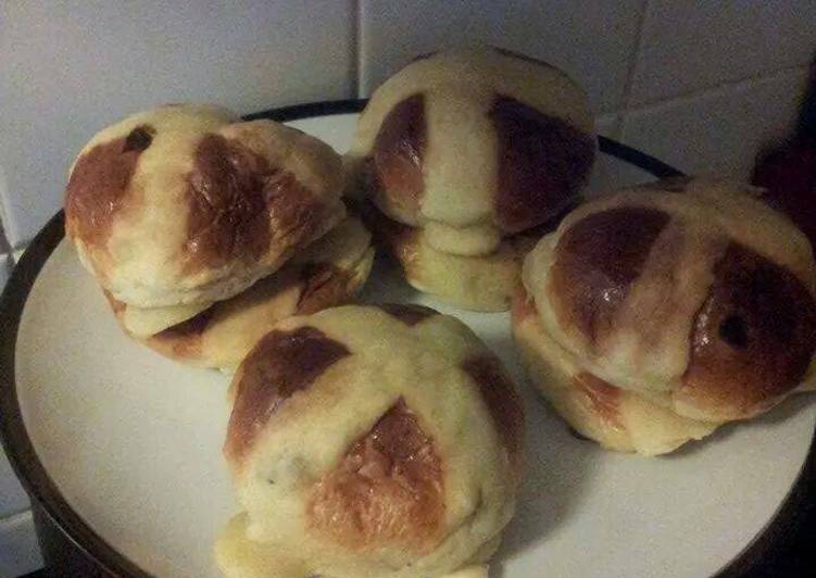 Steps to Make Quick Hot cross buns