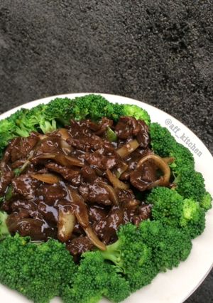 Foto resep Brokoli cah daging