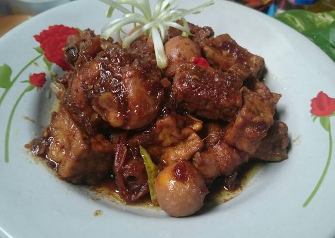 Ayam Kecap Campur