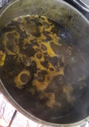 عکسی از دستور قورمه سبزی