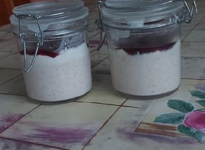 Una foto de Avena trasnochada estilo cheesecake 2