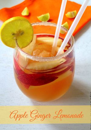 A picture of Apple Ginger Lemonade.