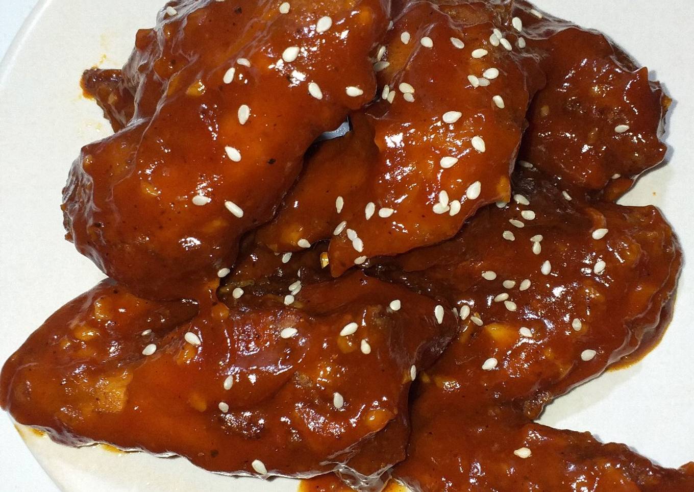 양념 치킨 (Korean Chicken Wings)