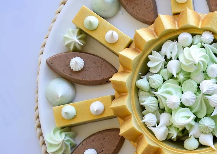 Corona 👑di cioccolato ripiena di dulce de leche